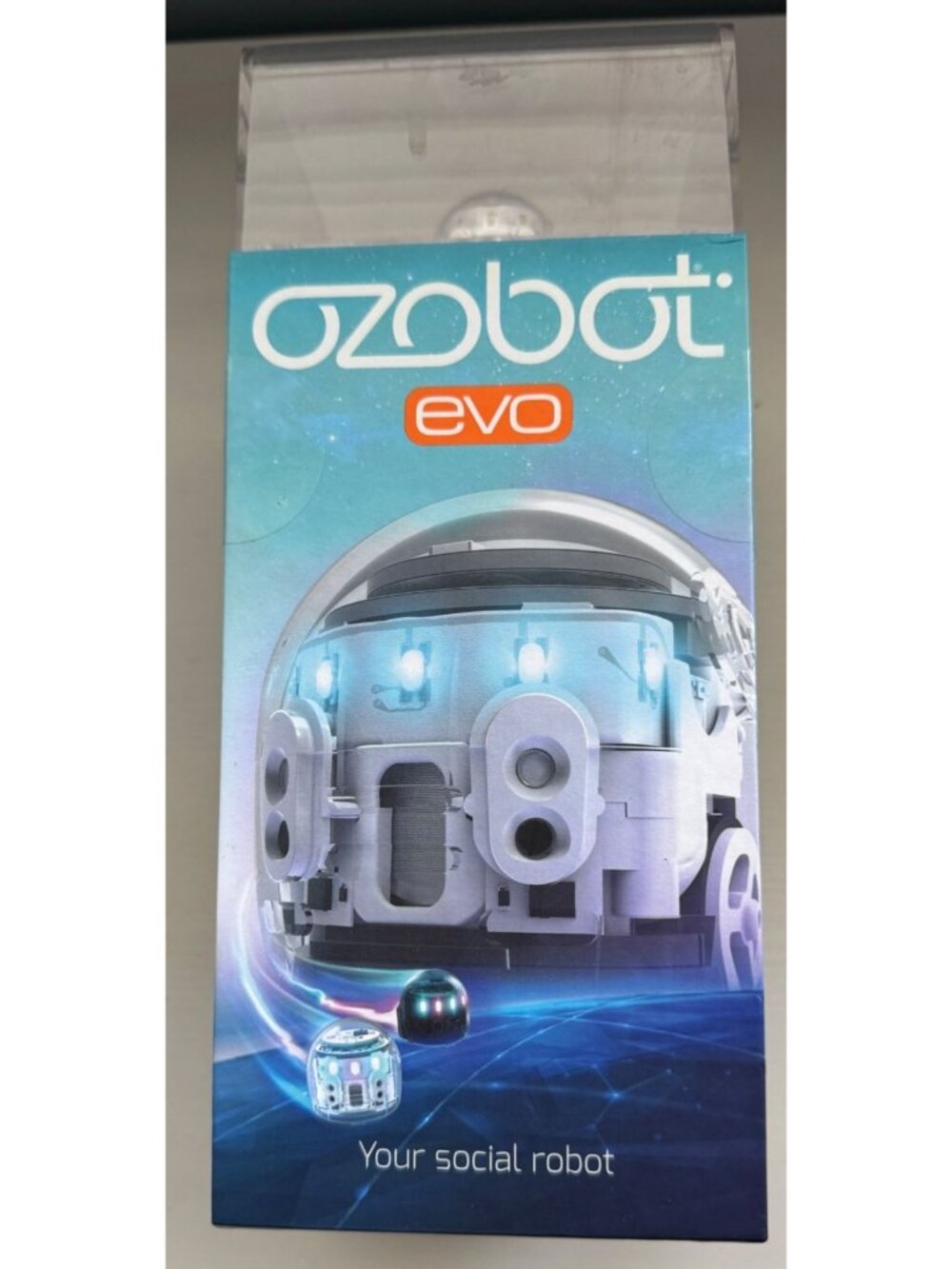 Ozobot Evo Starter Pack Crystal White Social Robot Toy Bluetooth New Sealed Box